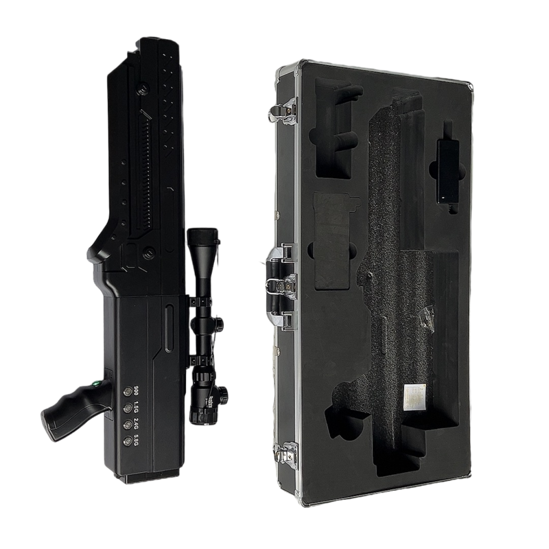  晋安手持便携式枪型低空防御反制四通道A型